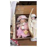 Collection of 10 Porcelain Dolls with Boxes and Certificates