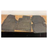 Set of 4 Heavy-Duty Rubber Car Floor Mats