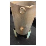 Used Industrial Metal Cylinder Tank with Stand