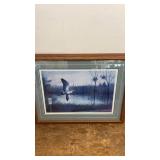 Framed and Signed Les C. Kouba Print 