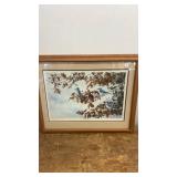 Autumn Jays Signed Print by Donald Blatney - 83/850