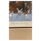 Autumn Jays Signed Print by Donald Blatney - 83/850