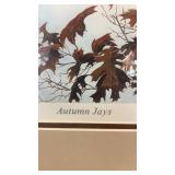 Autumn Jays Signed Print by Donald Blatney - 83/850