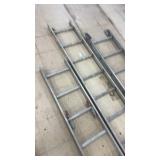 Set of 2 Aluminum Extension Ladders