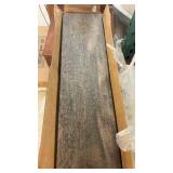 Montagna Glazed Porcelain Tiles - Set of 15, Barnwood Color