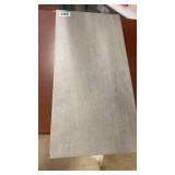 Set of 6 Concrete Floor Tiles with Textured Finish
