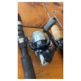 Set of 4 Fishing Rods with Reels and Accessories