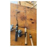 Set of 4 Fishing Rods with Reels and Accessories