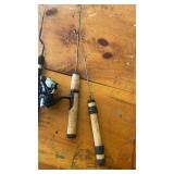 Set of 4 Fishing Rods with Reels and Accessories