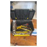 Stanley Mobile Work Center Toolbox with Assorted Hand Tools