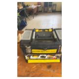 Stanley Mobile Work Center Toolbox with Assorted Hand Tools