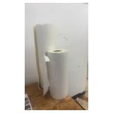 Lot of 2 Large Industrial Rolls of Paper