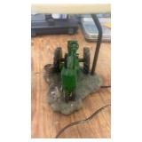 John Deere Tractor Table Lamp with Farm Scene Base