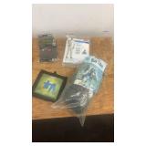 Assorted Set of Outdoor Gear with Rainsuit, Safety Treads, Bug Taboo, and Paint Spray Coverall