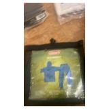 Assorted Set of Outdoor Gear with Rainsuit, Safety Treads, Bug Taboo, and Paint Spray Coverall