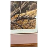 David A. Maass Signed and Numbered Wildlife Print - Ducks in Forest Scene