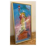 Peter Max Signed Statue of Liberty 2000 Limited Edition Art Print