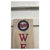 Minnesota Twins Welcome Sign
