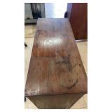 Antique Wooden 4-Drawer Chest of Drawers