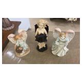 Set of 3 Seraphim Classics Angel Statues