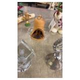 Collection of Decorative Porcelain and Glass Figurines and Bowls