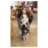 Collection of Religious and Angel Figurines