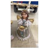 Collection of Religious and Angel Figurines