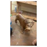 Collection of Decorative Figurines and a Brass Bell