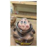 Collection of Decorative Figurines and a Brass Bell