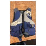 Collection of 5 Youth and Adult Life Jackets