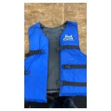 Collection of 5 Youth and Adult Life Jackets