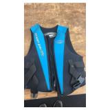 Collection of 5 Youth and Adult Life Jackets