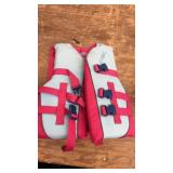 Collection of 5 Youth and Adult Life Jackets