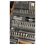 Milwaukee Sander and Extensive Drill Bit Set with Storage Cases