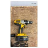 DeWalt 18V Cordless Drill with 2 Batteries and Charger