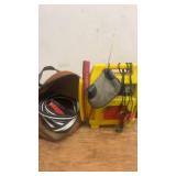 Portable Jump Starter and Jumper Cable Set with Carry Bag