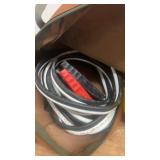 Portable Jump Starter and Jumper Cable Set with Carry Bag