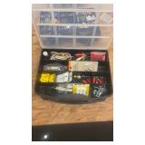 Collection of Mixed Hardware and Fasteners Organizer Set