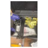 Air Stapler with Nails, 40-Piece Socket Set, and Drill Accessories