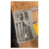 Air Stapler with Nails, 40-Piece Socket Set, and Drill Accessories