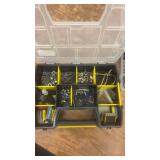 Comprehensive Set of Fasteners, Screws, and Drill Bits