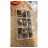 Comprehensive Set of Fasteners, Screws, and Drill Bits