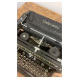Vintage Underwood Typewriter with Extra Typeballs