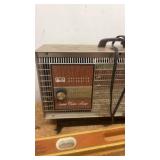 Assorted Power Tools and Hardware Collection with Heater