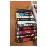 Large Collection of Mixed VHS Tapes with Various Titles