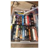 Large Collection of Mixed VHS Tapes with Various Titles