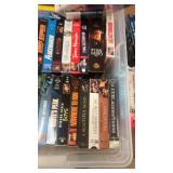 Large Collection of Mixed VHS Tapes with Various Titles