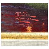 Cobblestone Bridge Limited Edition Print by Thomas Kinkade