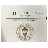 Cobblestone Bridge Limited Edition Print by Thomas Kinkade