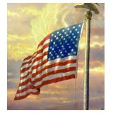 The Light of Freedom Print by Thomas Kinkade
